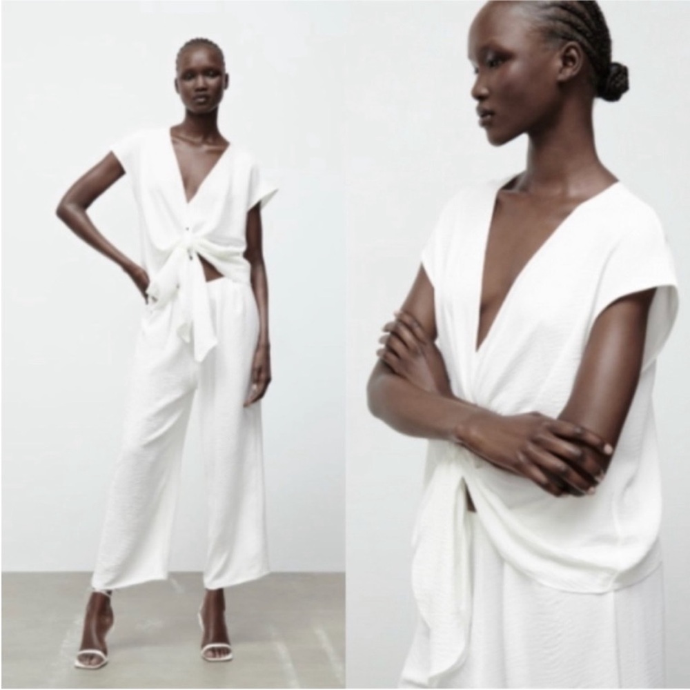 Zara Knot Front Top‎